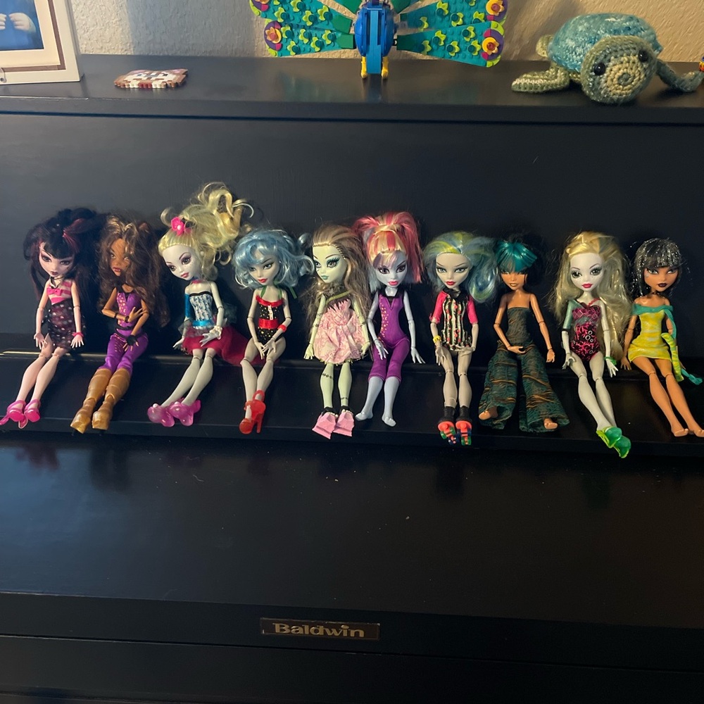 Monster High Dolls Set - Multicolor Collection